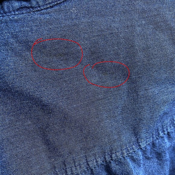 FREE ADD ON - H&M Denim Look Blue Flannel Shirt - Picture 7 of 8